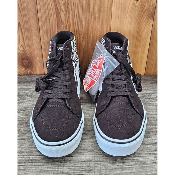 Vans Filmore Hi Satin Tiger Brown Women's Shoes Size 7.5 - Picture 5 of 10